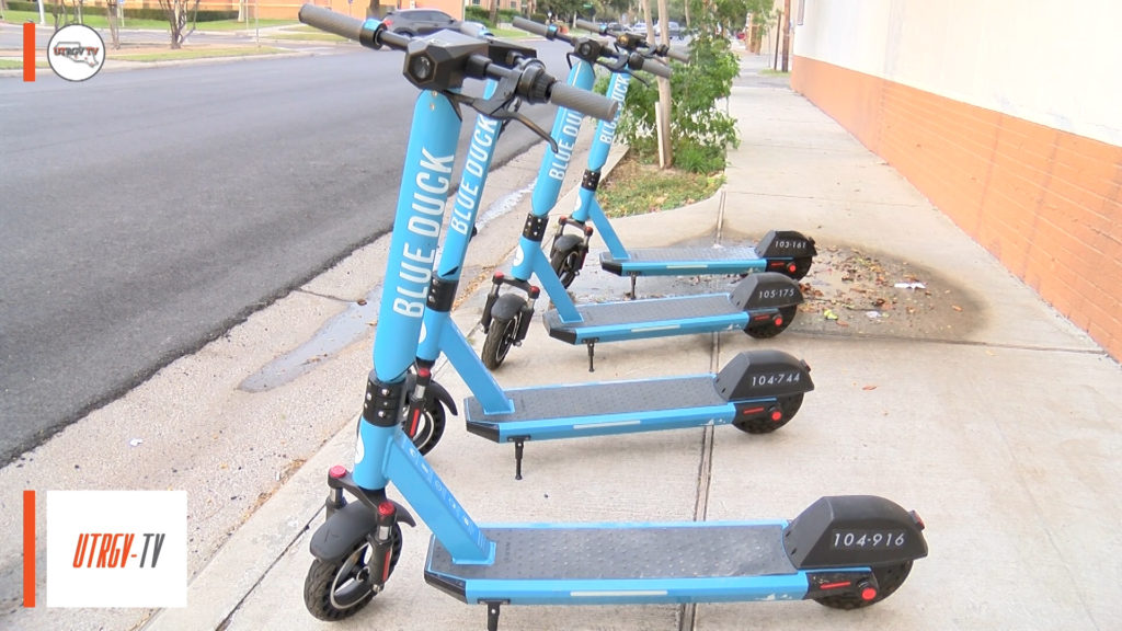 Edinburg Introduces Blue Duck Scooters