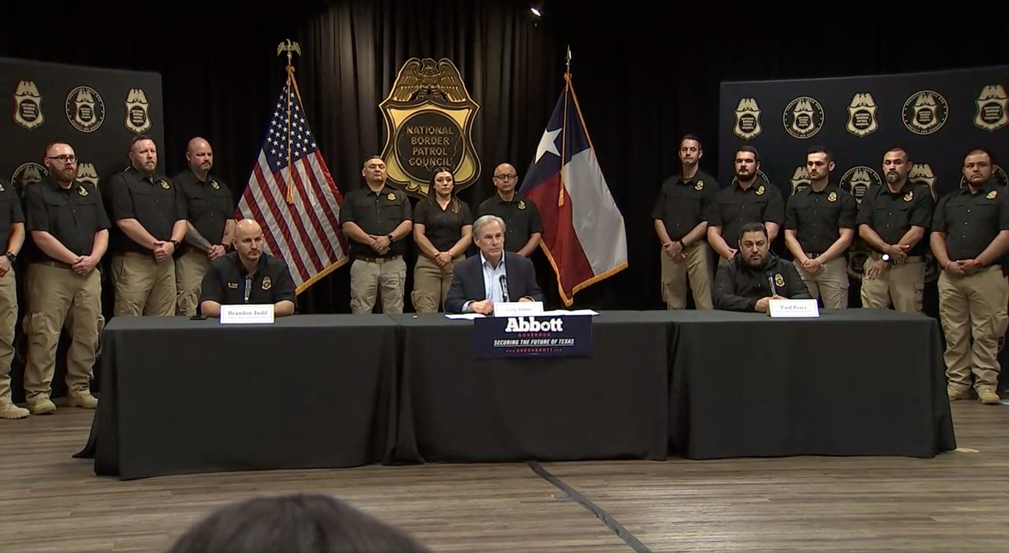 Greg abbott endorsed national border patrol council